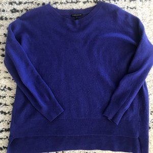 Eileen Fisher 100% Cashmere Hi-Low Sweater